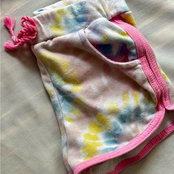 Carter's & Garanimals Pink and Tie-Dye Kids Shorts Set - Picture 6 of 6